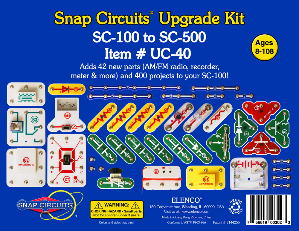 Snap Circuits 100 to 500 Upgrade Kit | eBay