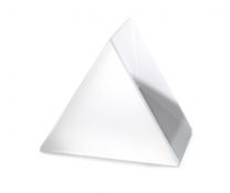 Prism, acrylic, equilateral 50mm sides, 20mm deep
