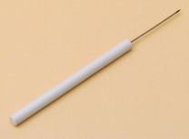 Dissection Needle, plastic handle, straight tip