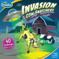 Invasion of the Cow Snatcher: Mooove the Magnets Logic Game