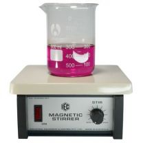 Magnetic stirrer with epoxy coated plate
